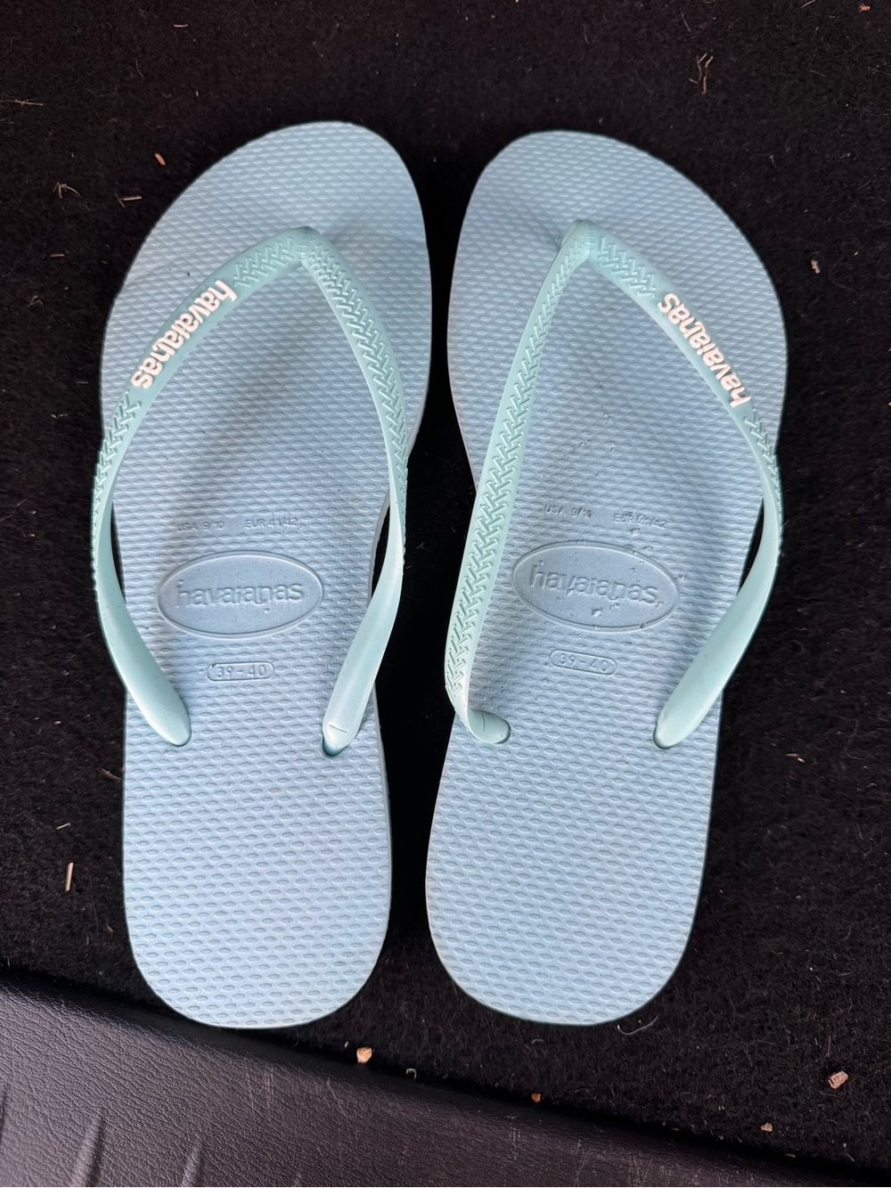 Havaianas Women's Mint Green Slim Flip Flops
